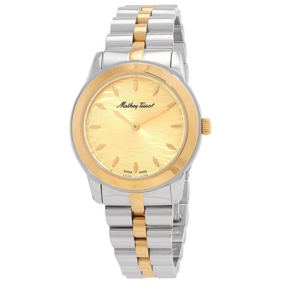 NWT Mathey-Tissot Fashion Ladies Quartz Steel Authentic Watch - Picture 1 of 3
